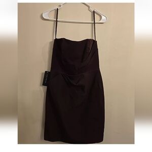 NEW ANN TAYLOR Dark Maroon CELEBRATIONS DRESS    new with tags size:4P
